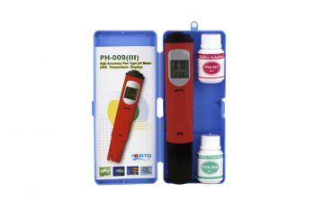Aqua Light pH und °C-Tester digital, mit Eichlösung pH4 + pH7, für Süß-/Meerwasser