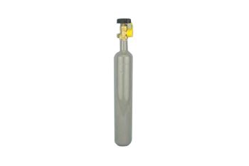 Aqua Light CO2-Flasche 0,5 kg Ø 6,0 x 42,0 cm - Stahl, mit Cage