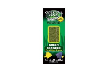 Omega One Super Veggie Seaweed Algenbätter Grün 23 gr