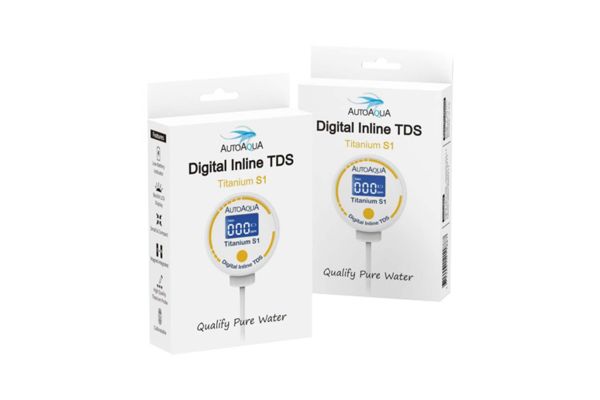 AutoAqua Digital Inline TDS Messgerät - Titanium S1