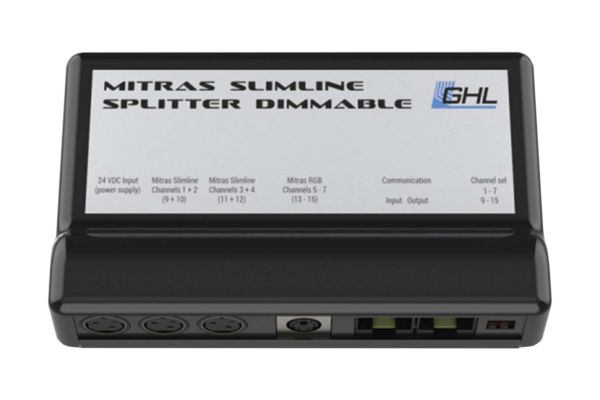 GHL Mitras Slimline Splitter RS232 Dimmbar