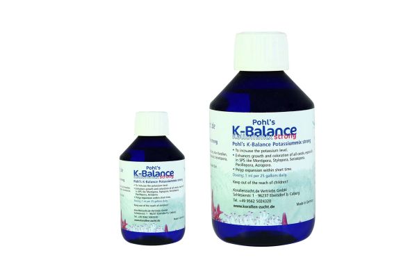 Korallenzucht Pohl's K-Balance STRONG Potassium Mix Concentrate