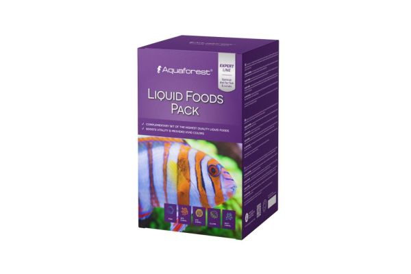 Aquaforest Liquid Foods Pack 4 x 250 ml