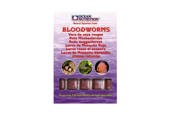 Ocean Nutrition Frozen Bloodworms 100 g Frostfutter