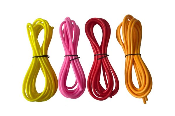 Red Sea ReefDose hoses 4 x 3 m (10') Red-Yellow